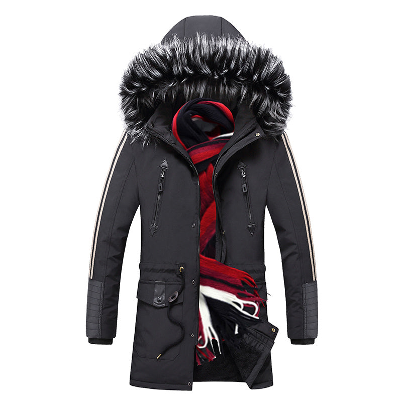 Fur Collar Hooded Coats