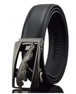 Automatic Buckle Leather Belts