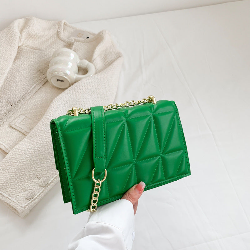 Square Chain Crossbody Flap Bags