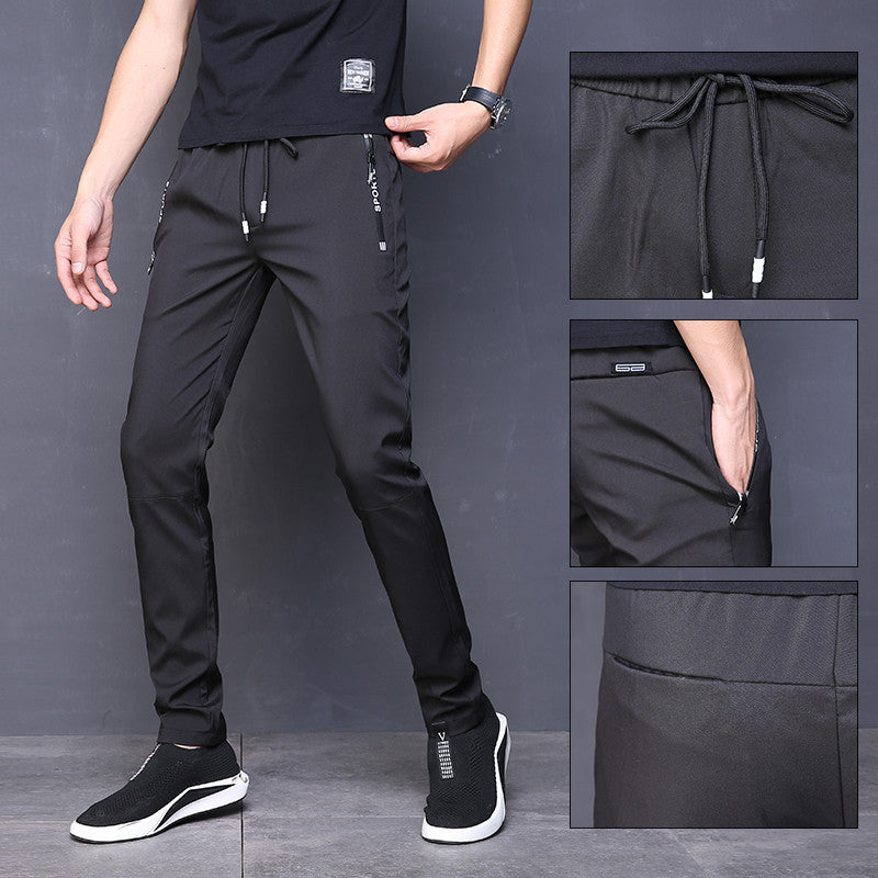 Slim Stretch Fit Harem Track Pants
