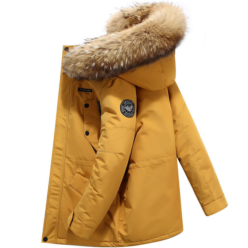 Hooded Fur Collar Coats