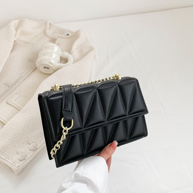 Square Chain Crossbody Flap Bags