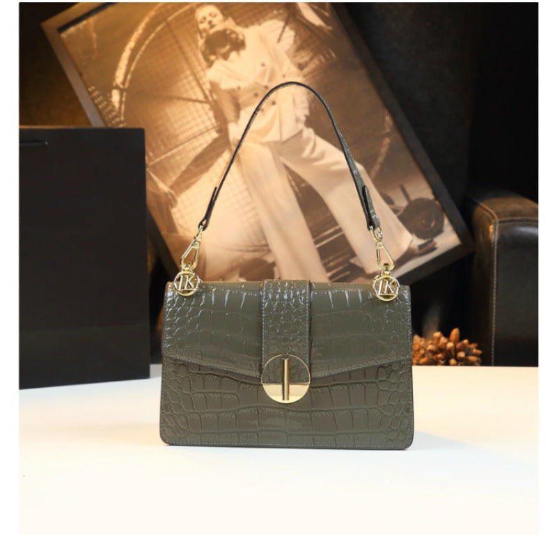 Wide Strap Crossbody Flap Bags