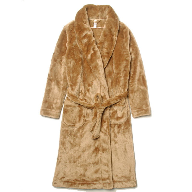 Men's And Women's Mink Fleece Bathrobes