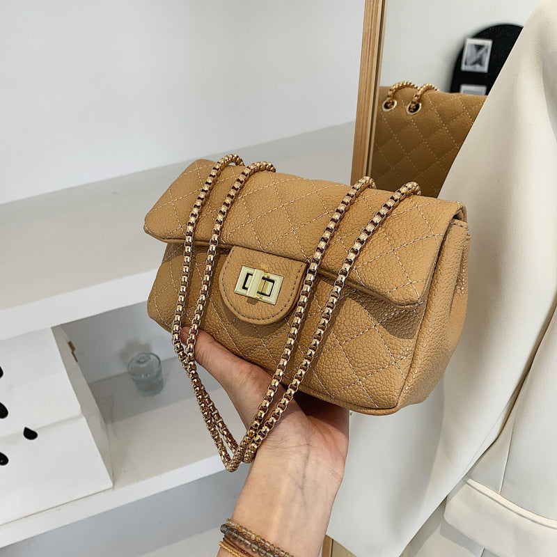 Chained Crossbody Flap Bags