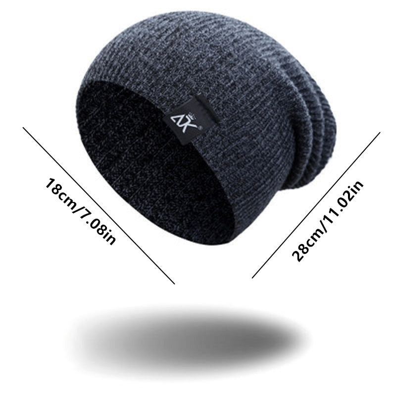 Knitted Elastic Beanie Hat