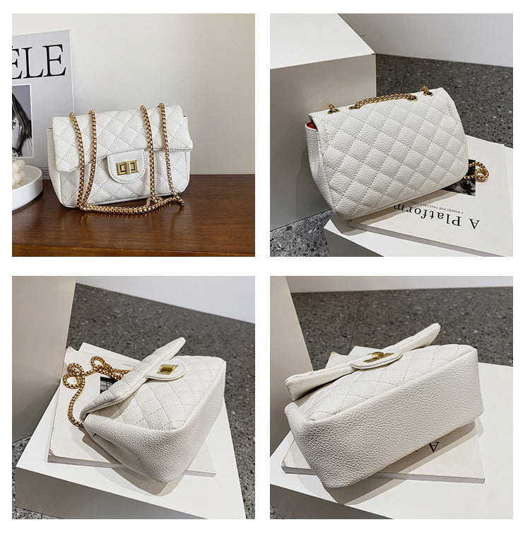 Chained Crossbody Flap Bags