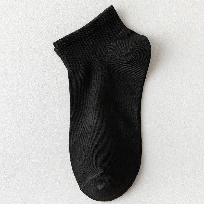 Ladies Summer Thin Polyester Cotton Boat Socks
