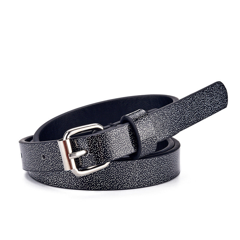 Ladies Heart Glitter Belts
