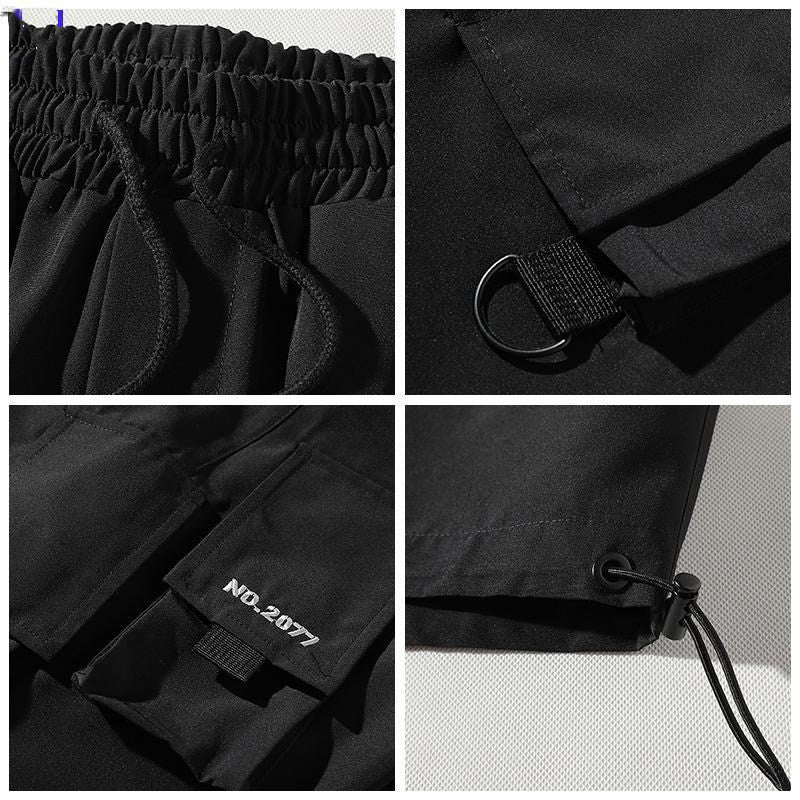 Multi-Pocket Functional Wind Workwear Shorts
