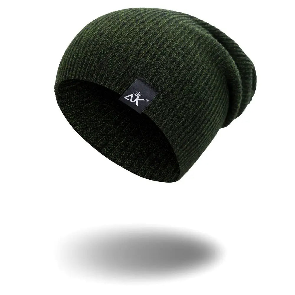 Knitted Elastic Beanie Hat