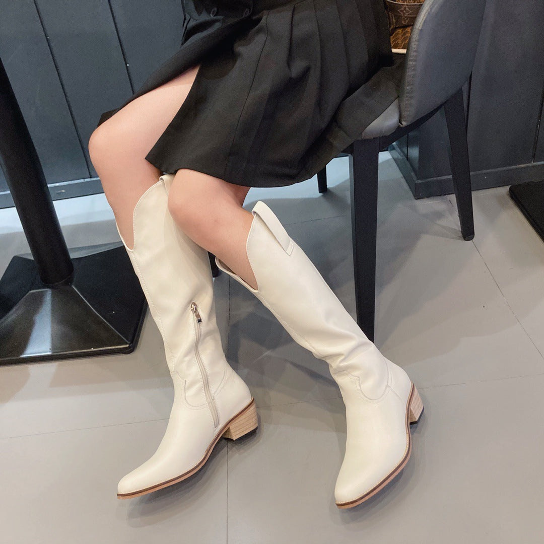 Martin Pointed Long Boots