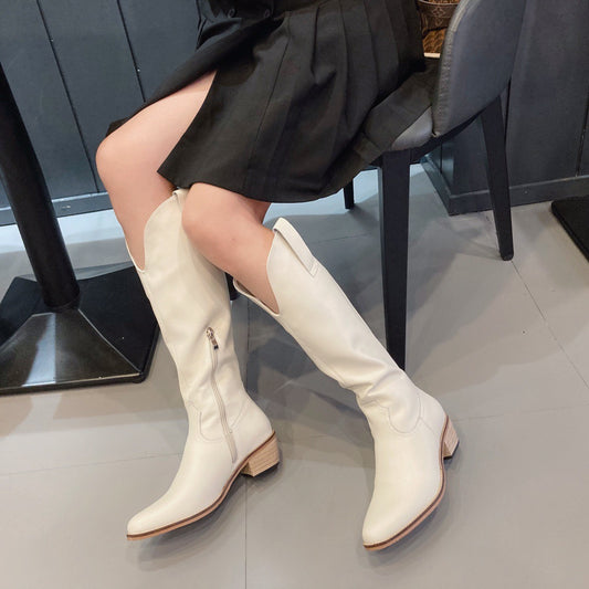 Martin Pointed Long Boots