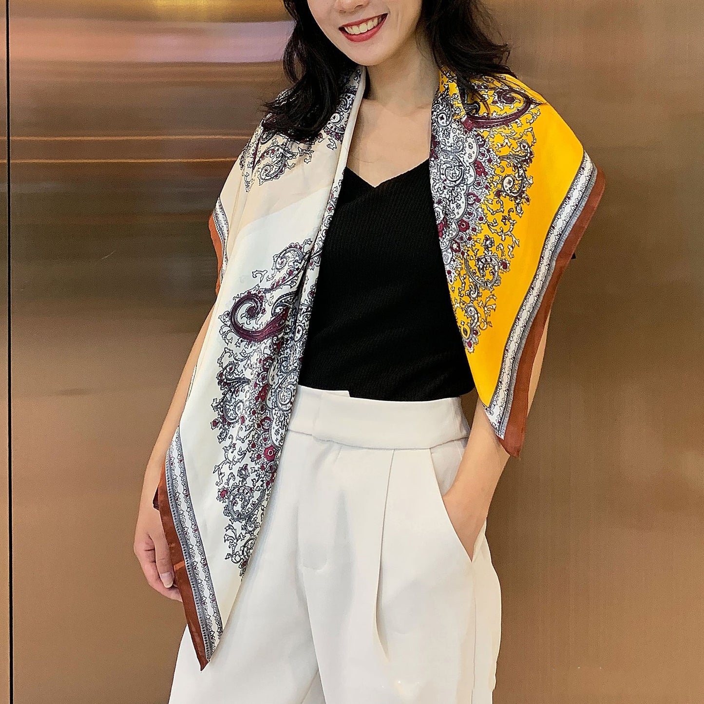Fashion Silk Scarves