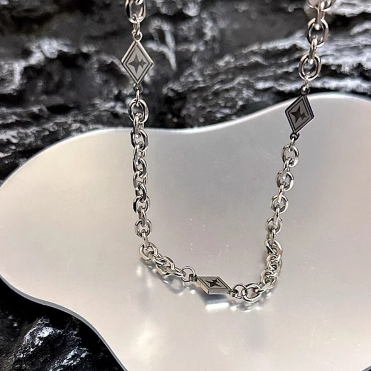 Asterism Diamond Sweater Chain