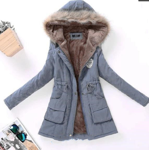 Fengyuan Fur Hooded Coats