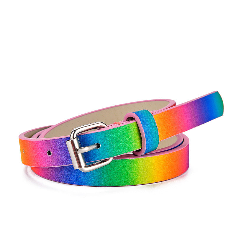 Ladies Heart Glitter Belts