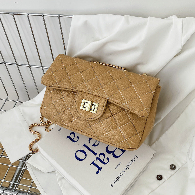 Chained Crossbody Flap Bags