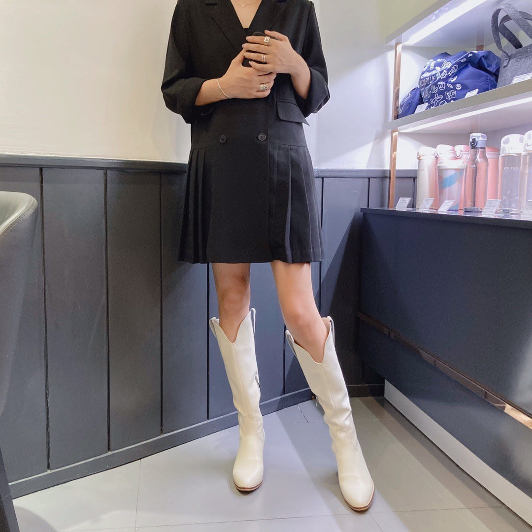 Martin Pointed Long Boots