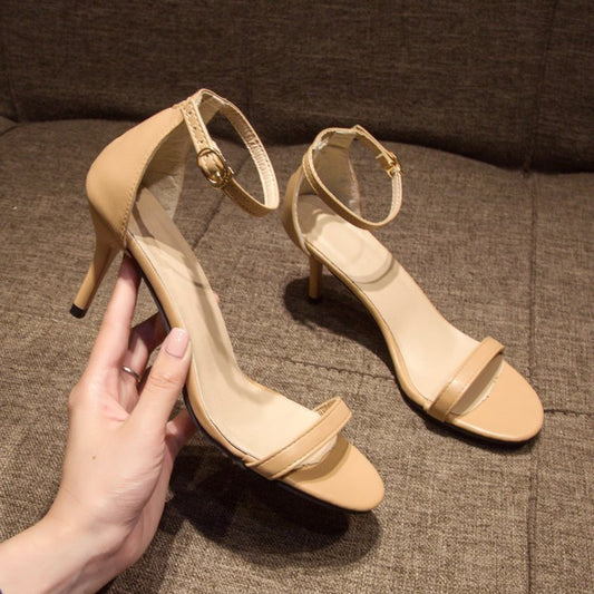Strap Stiletto Heels