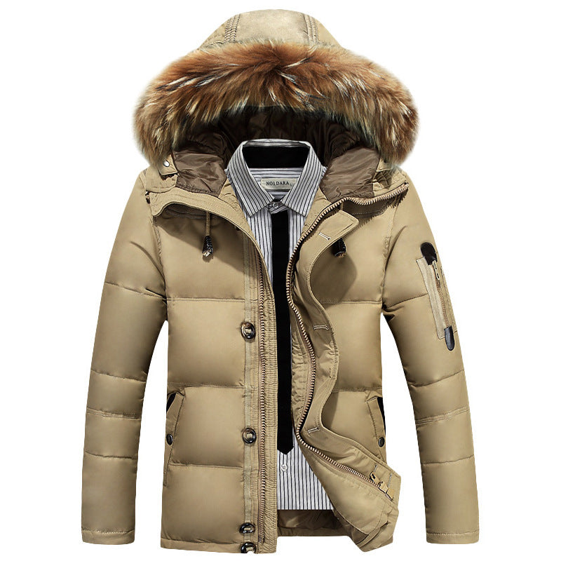 Fur Collar Hooded Coats