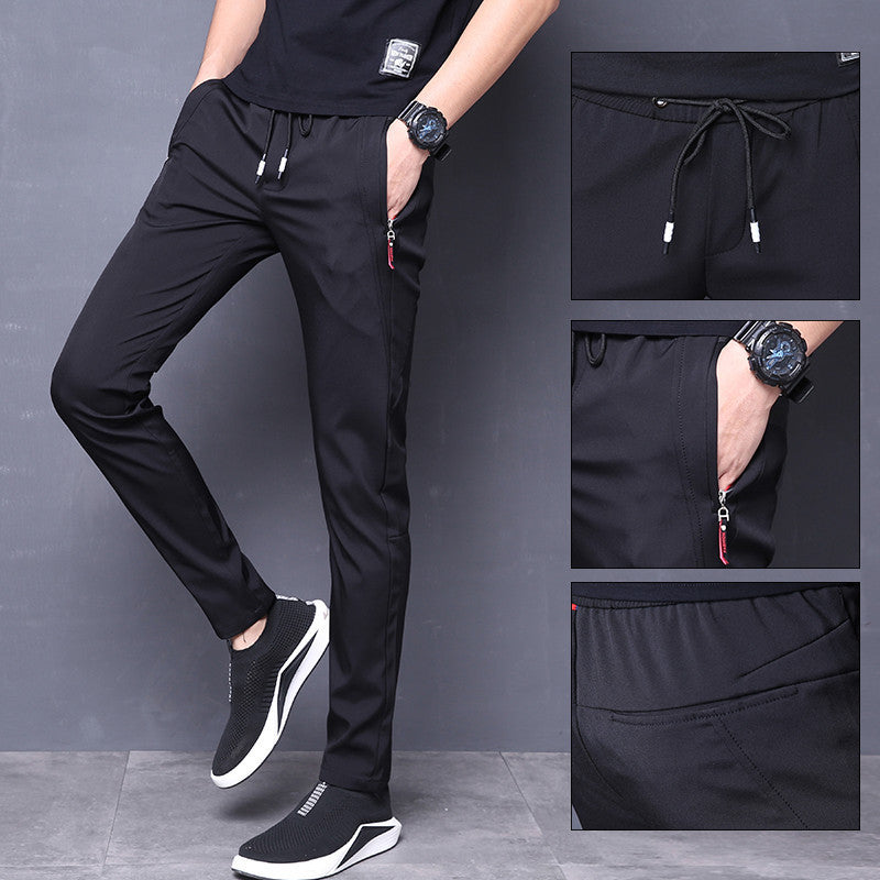 Slim Stretch Fit Harem Track Pants