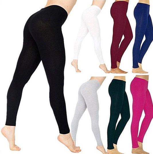 European & American Stretch Nine-Point Leggings
