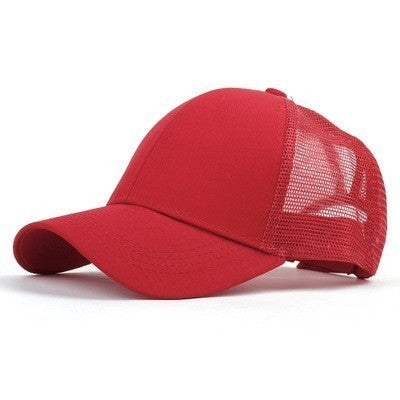 Sequins Ponytail Baseball Caps