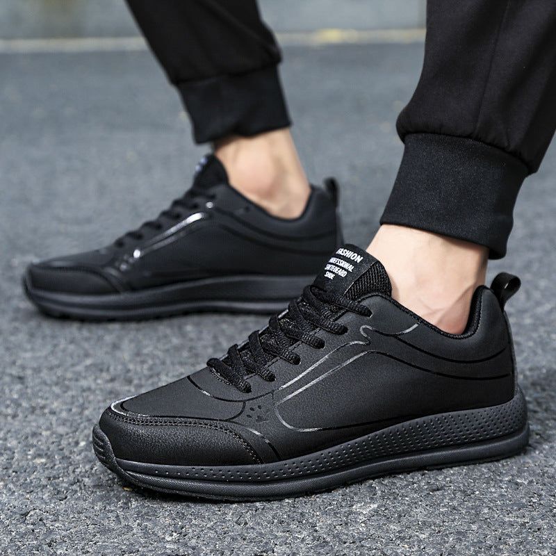Fashion Leather Running Shoes