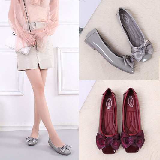 Slip-on Elegant Shine Ballet Flats