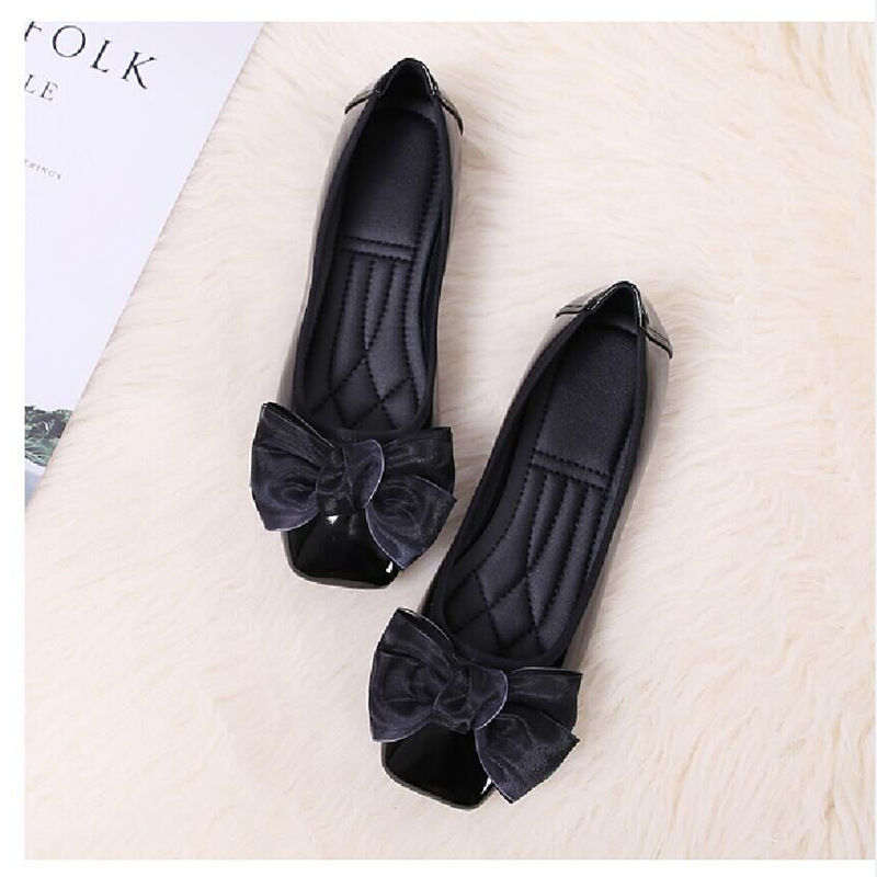 Slip-on Elegant Shine Ballet Flats