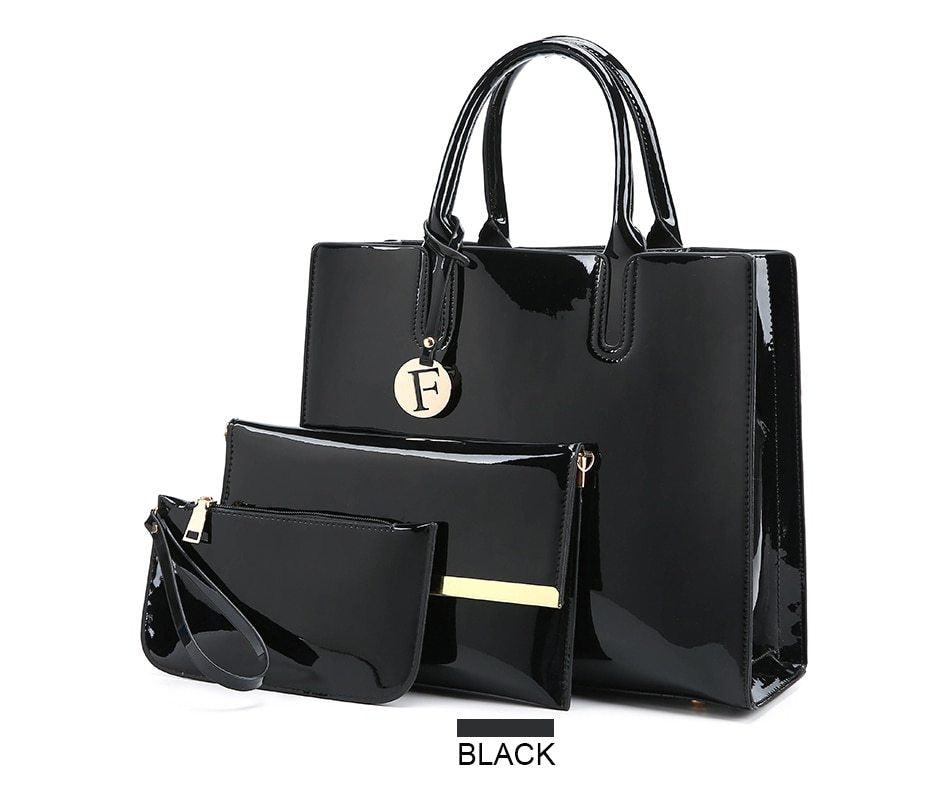3 Piece Set & 1 Piece Leather Handbags