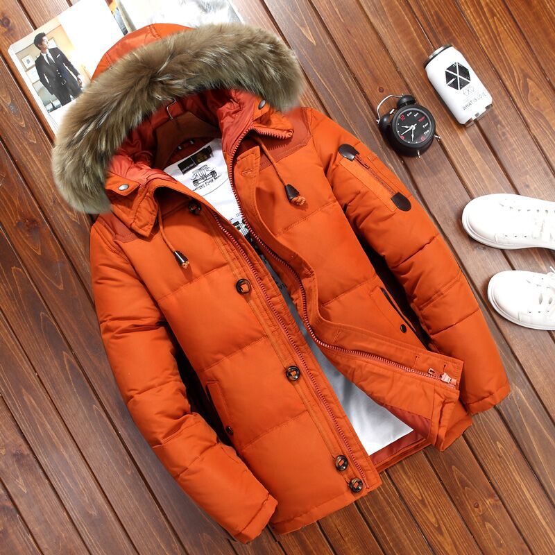 Fur Collar Hooded Coats