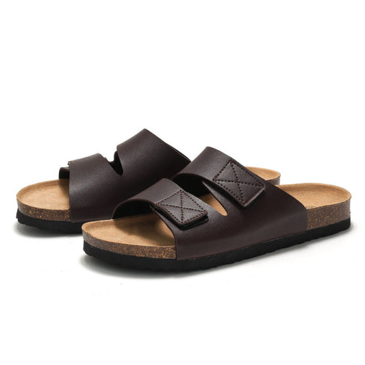 Velcro Cork Slippers