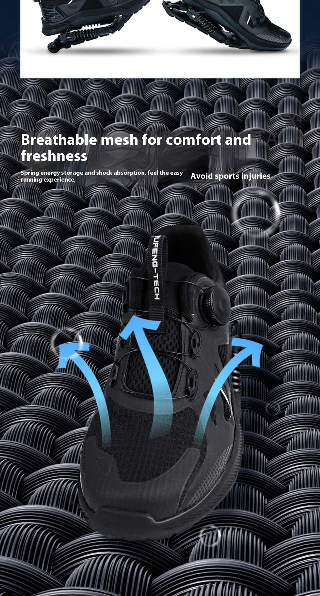 Tech Mechanical Running Shoes