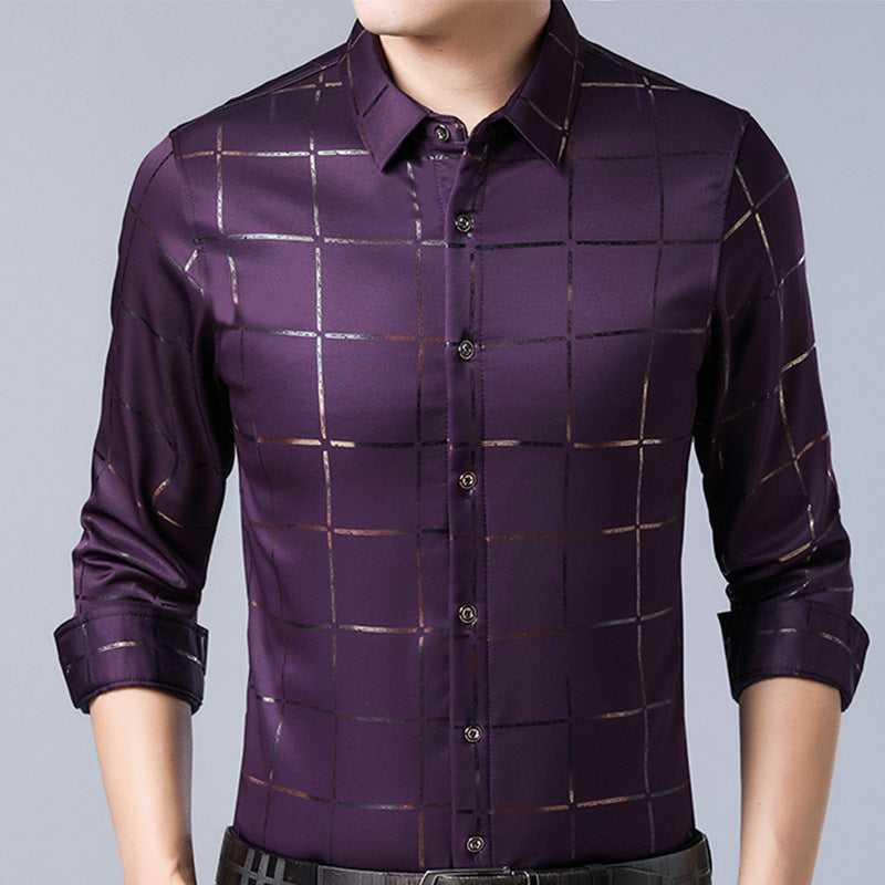 Checked Long Sleeve Shirts