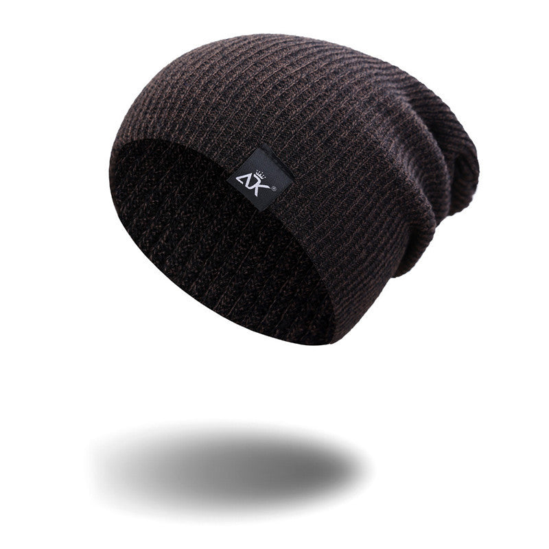 Knitted Elastic Beanie Hat