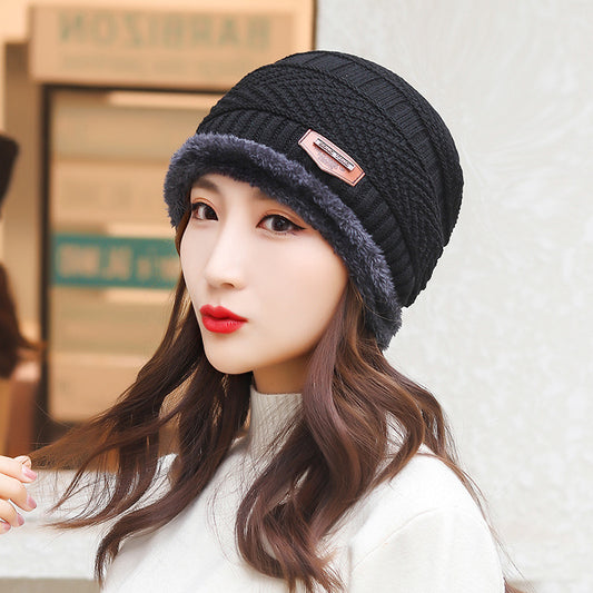 Coral Fleece Winter Beanie Hats