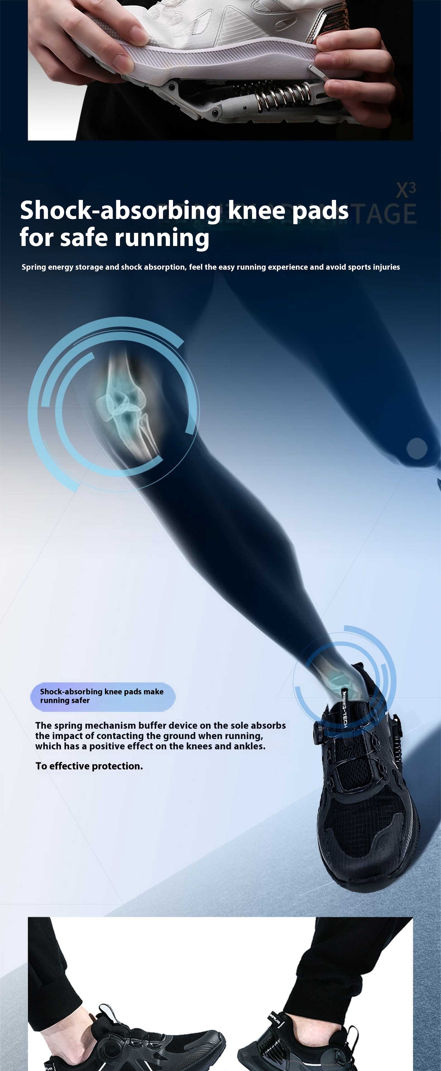 Tech Mechanical Running Shoes