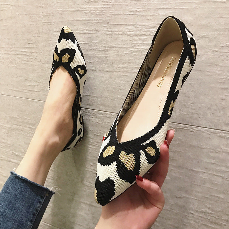 Fashion Shoes Woven Ballet Flats